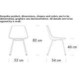 Plywood chair Anif