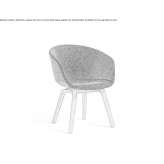 Upholstered chair with armrests Belcesti