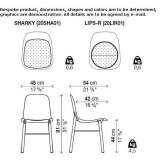 Polyurethane chair Sennen