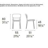 Stackable chair Mutenice