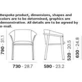 Aluminum garden chair Oldbury