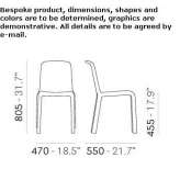 Polypropylene chair Muhlau