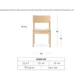 Ash chair Muret