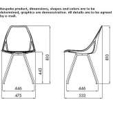 Polypropylene chair Soho