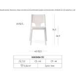 Beech chair Bunnik