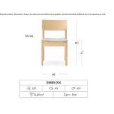 Ash chair Muret