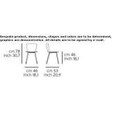 Polypropylene chair Frisange