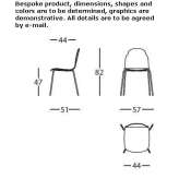 A stackable veneered wood chair Magureni