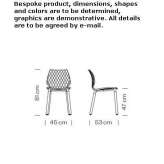 Polypropylene chair Ossana