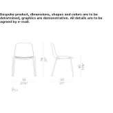 Polypropylene chair Lagnieu