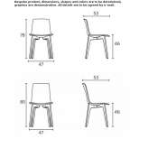 Polypropylene chair Kovrov