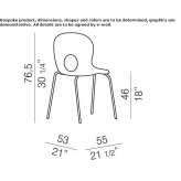 Waiting room chair made of polypropylene Absdorf