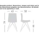 Technopolymer chair Vihanti