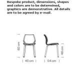 Polypropylene chair Ossana