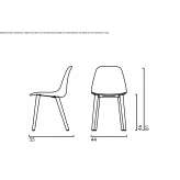 Polypropylene chair Tatui