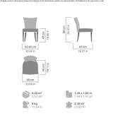 Fabric chair Buxted
