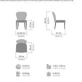 Fabric chair Buxted