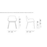 Chair with armrests Osesti