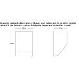 Acoustic wall-mounted telephone booth Graglia
