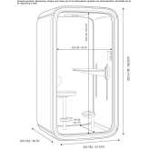 Acoustic office booth Modbury