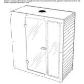 Two-seat conference pod Velemin