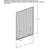 Polycarbonate office partition Donsoe