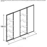 Freestanding modular office screen Marinici