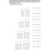 Freestanding mobile modular office screen Pribesti