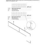 Fireproof acoustic partitions made of polyester fiber Foehren