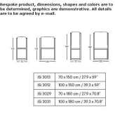 Freestanding methacrylate protective barrier Kaunas