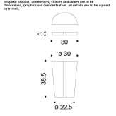 ABS waste paper bin Hemsbach