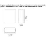 Steel waste paper bin Raymond