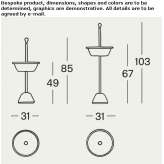 Steel office ashtray Liers