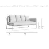 Modular sofa Pamece