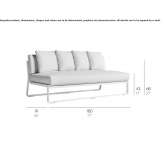 Modular sofa Pamece