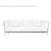 Garden sofa upholstered with fabric Viking