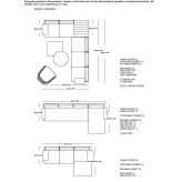 Sectional polyester garden sofa Manati