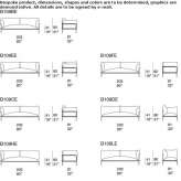 Modular polyester sofa Provin