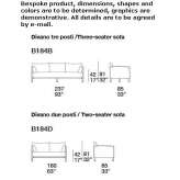 Fabric garden sofa with removable cover Schapen