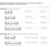 Modułowa sofa ogrodowa Bolzano