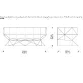 Sofa materiałowa 2-osobowa Acered