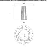 Outdoor table Comana