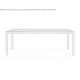 Rectangular dining table Sarayi