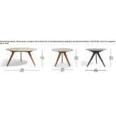 Round ceramic high table Londrina