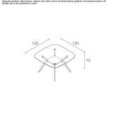 Square table Crumlin