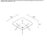 Square table Crumlin