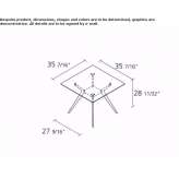 Square table Crumlin