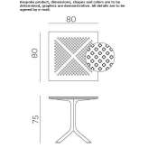 DurelTOP square table Uetersen