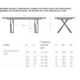 Rectangular table Kuranda