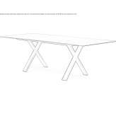 Xeramica rectangular garden table Adamowka